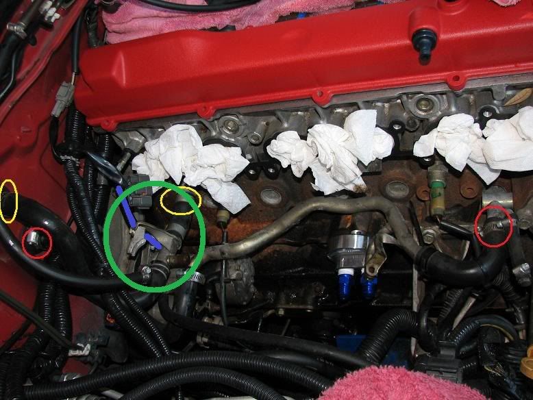 Installing an oil cooler on an RB25DET